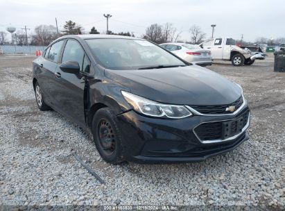 Lot #3052078896 2017 CHEVROLET CRUZE LS MANUAL