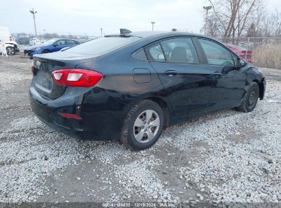 Lot #3052078896 2017 CHEVROLET CRUZE LS MANUAL