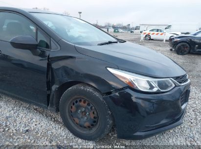 Lot #3052078896 2017 CHEVROLET CRUZE LS MANUAL