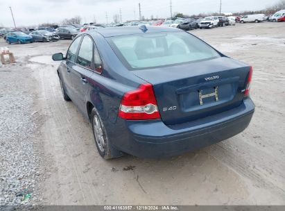 Lot #3037533975 2007 VOLVO S40 2.4I