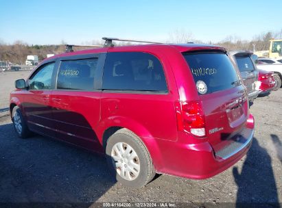 Lot #3042563739 2015 DODGE GRAND CARAVAN SE