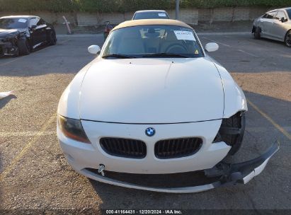 Lot #3046372639 2004 BMW Z4 2.5I