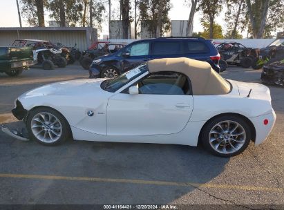 Lot #3046372639 2004 BMW Z4 2.5I