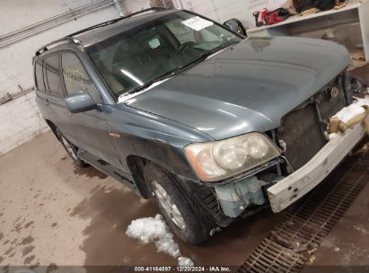 Lot #3035079343 2002 TOYOTA HIGHLANDER LIMITED V6