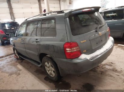 Lot #3035079343 2002 TOYOTA HIGHLANDER LIMITED V6