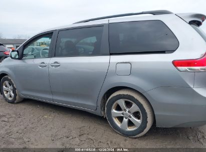 Lot #3048458812 2013 TOYOTA SIENNA LE V6 8 PASSENGER