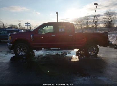 Lot #3042554311 2017 FORD F-250 LARIAT