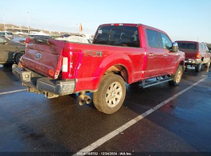 Lot #3042554311 2017 FORD F-250 LARIAT