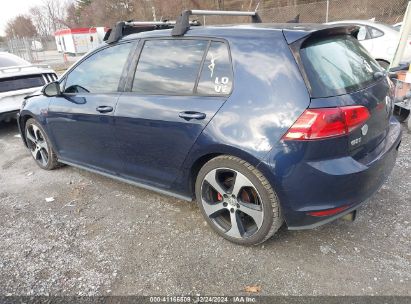 Lot #3042563696 2016 VOLKSWAGEN GOLF GTI S 4-DOOR