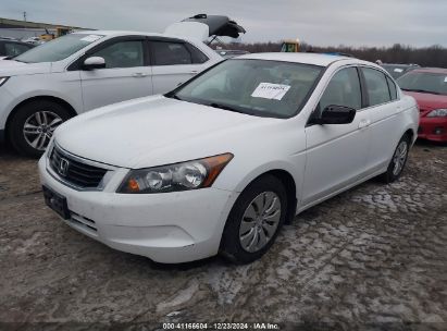 Lot #3051090982 2008 HONDA ACCORD 2.4 LX