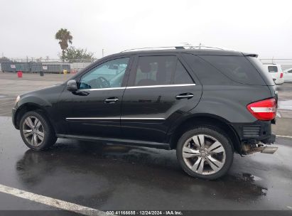 Lot #3056477038 2011 MERCEDES-BENZ ML 350 4MATIC