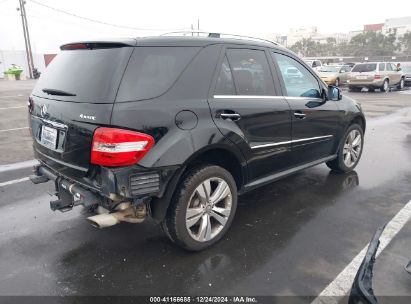 Lot #3056477038 2011 MERCEDES-BENZ ML 350 4MATIC