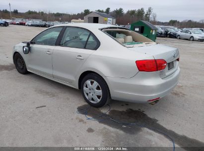 Lot #3031250391 2011 VOLKSWAGEN JETTA 2.5L SE