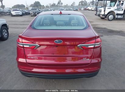 Lot #3050072391 2019 FORD FUSION HYBRID SE