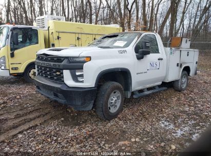 Lot #3058079691 2021 CHEVROLET SILVERADO 2500HD 2WD  LONG BED WT