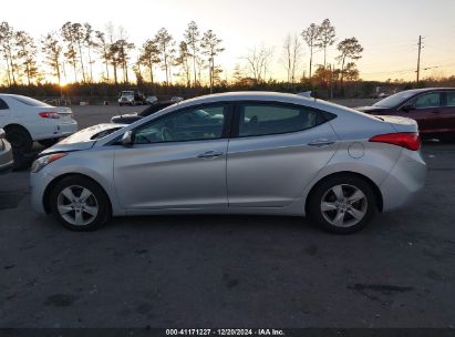 Lot #3053050937 2012 HYUNDAI ELANTRA GLS