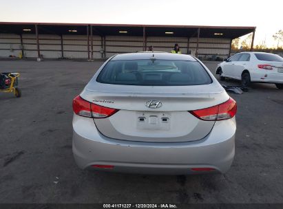 Lot #3053050937 2012 HYUNDAI ELANTRA GLS