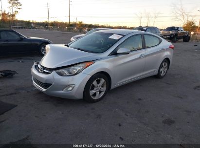 Lot #3053050937 2012 HYUNDAI ELANTRA GLS