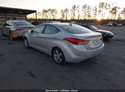 Lot #3053050937 2012 HYUNDAI ELANTRA GLS