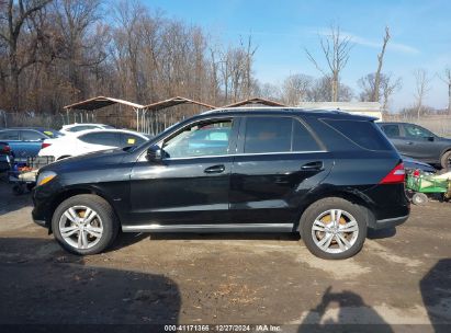 Lot #3051090919 2014 MERCEDES-BENZ ML 350 4MATIC