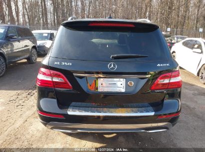 Lot #3051090919 2014 MERCEDES-BENZ ML 350 4MATIC