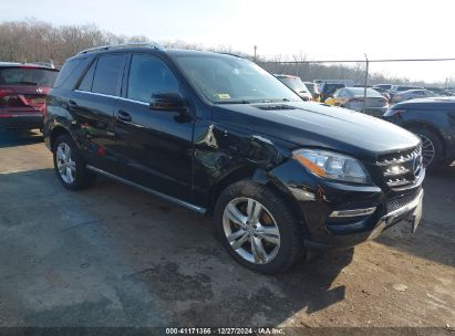 Lot #3051090919 2014 MERCEDES-BENZ ML 350 4MATIC