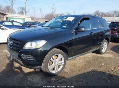 Lot #3051090919 2014 MERCEDES-BENZ ML 350 4MATIC