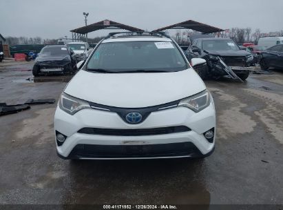 Lot #3055287200 2017 TOYOTA RAV4 HYBRID XLE