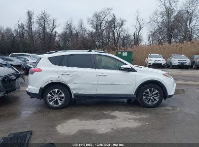 Lot #3055287200 2017 TOYOTA RAV4 HYBRID XLE