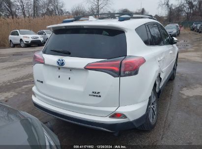 Lot #3055287200 2017 TOYOTA RAV4 HYBRID XLE