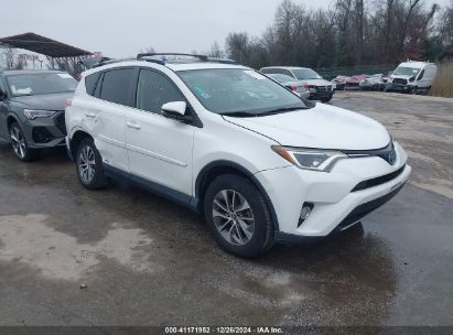 Lot #3055287200 2017 TOYOTA RAV4 HYBRID XLE