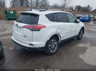 Lot #3055287200 2017 TOYOTA RAV4 HYBRID XLE