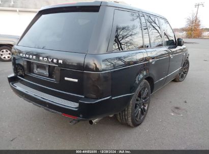 Lot #3037523123 2010 LAND ROVER RANGE ROVER SUPERCHARGED