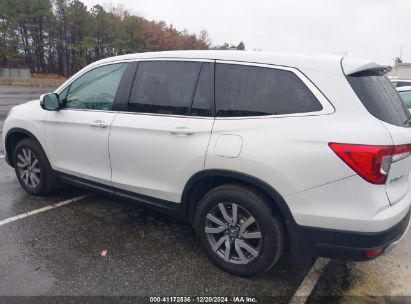 Lot #3042563672 2021 HONDA PILOT AWD EX