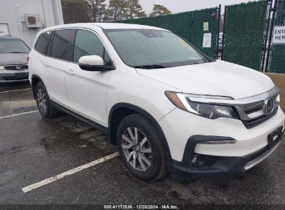 Lot #3042563672 2021 HONDA PILOT AWD EX