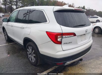 Lot #3042563672 2021 HONDA PILOT AWD EX