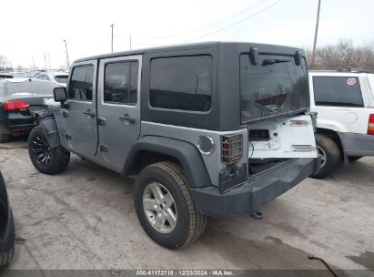 Lot #3051090884 2015 JEEP WRANGLER UNLIMITED SPORT