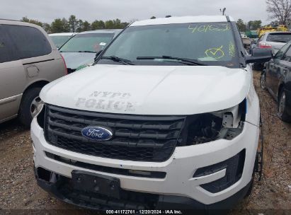 Lot #3051090875 2018 FORD POLICE INTERCEPTOR UTILITY