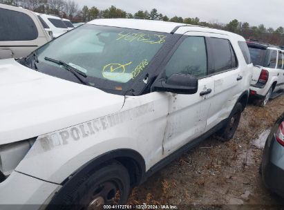 Lot #3051090875 2018 FORD POLICE INTERCEPTOR UTILITY