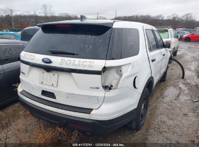 Lot #3051090875 2018 FORD POLICE INTERCEPTOR UTILITY