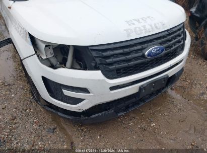 Lot #3051090875 2018 FORD POLICE INTERCEPTOR UTILITY