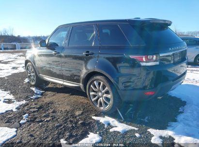 Lot #3050076495 2015 LAND ROVER RANGE ROVER SPORT 3.0L V6 SUPERCHARGED HSE