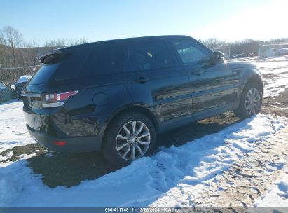 Lot #3050076495 2015 LAND ROVER RANGE ROVER SPORT 3.0L V6 SUPERCHARGED HSE