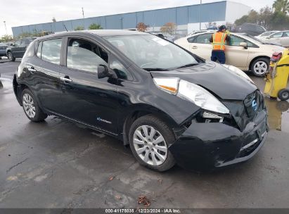 Lot #3035707737 2015 NISSAN LEAF S