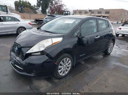 Lot #3035707737 2015 NISSAN LEAF S