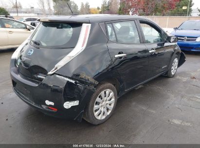 Lot #3035707737 2015 NISSAN LEAF S