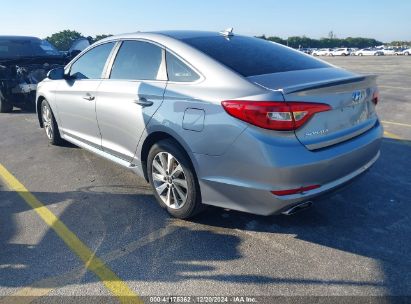 Lot #3034047806 2015 HYUNDAI SONATA SPORT