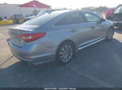 Lot #3034047806 2015 HYUNDAI SONATA SPORT