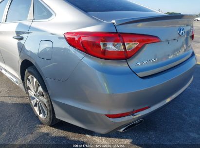 Lot #3034047806 2015 HYUNDAI SONATA SPORT