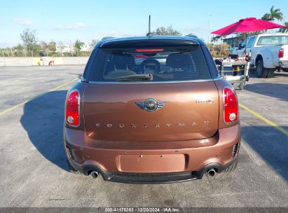 Lot #3034047803 2013 MINI COUNTRYMAN COOPER S